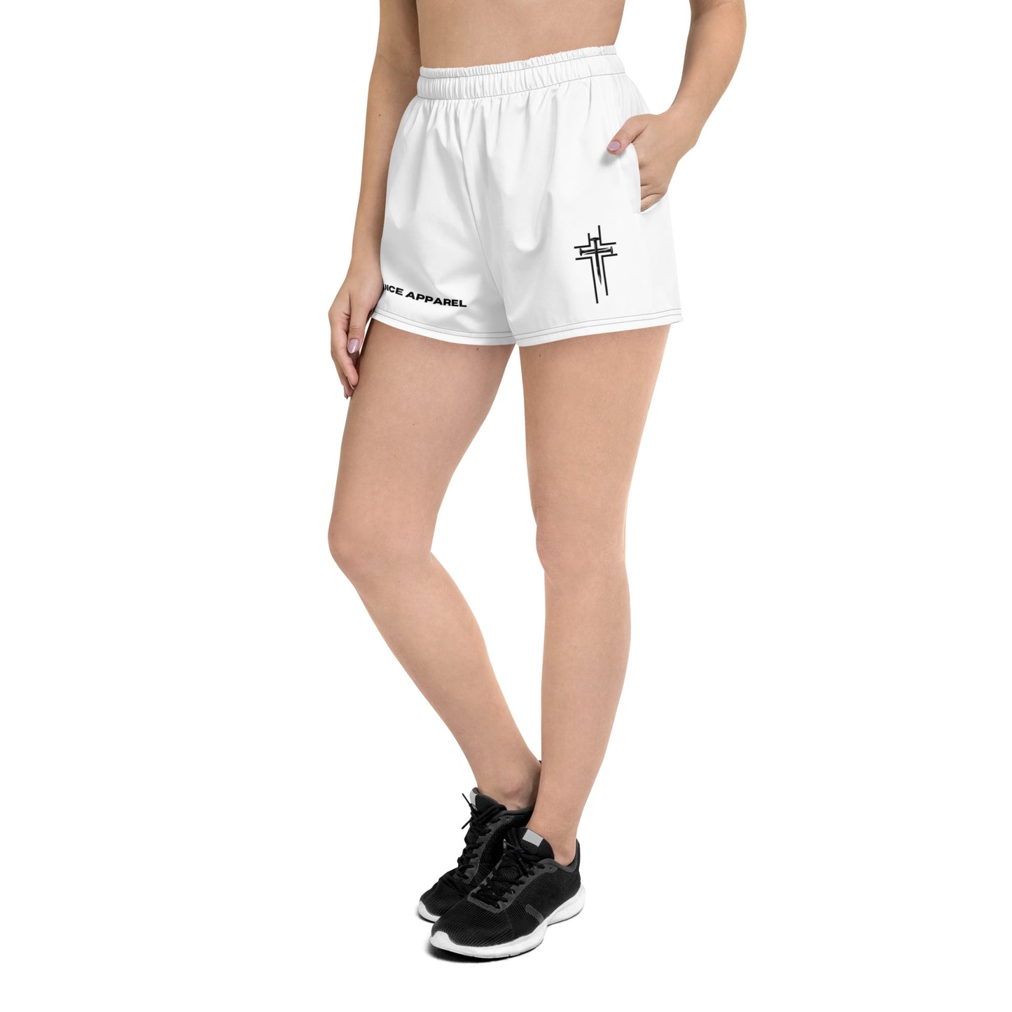 Nails and Cross - Womens Shorts