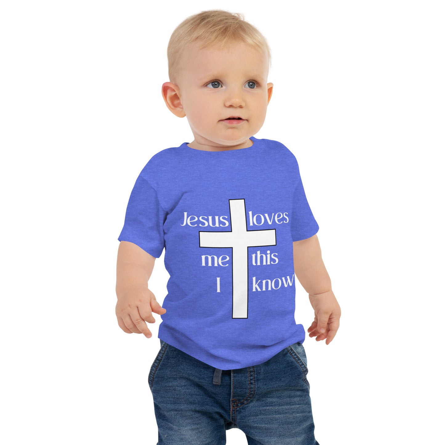 Jesus Loves Me This I know - Baby Short Sleeve Tee