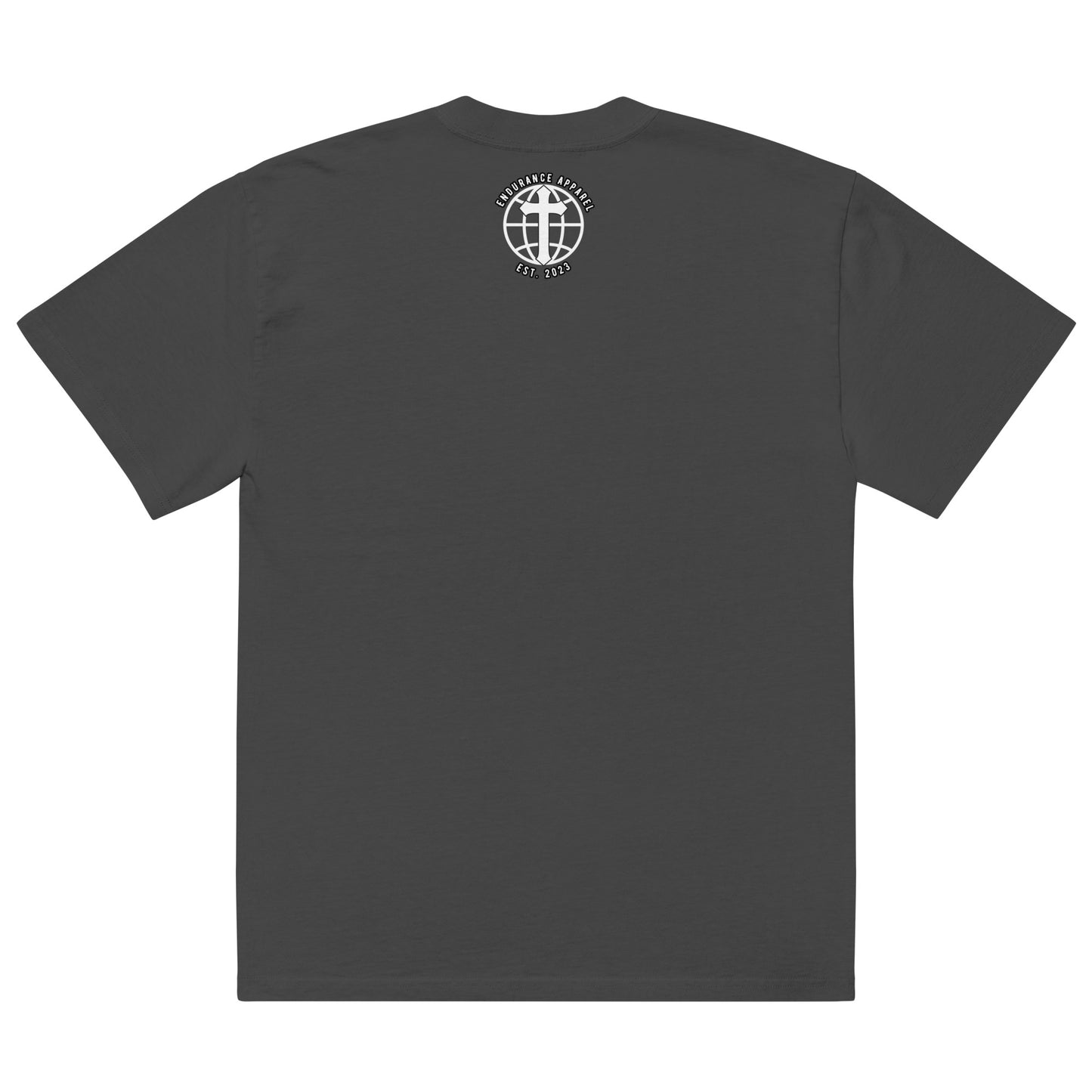 Over sized faded Never Fear Death - T-shirt