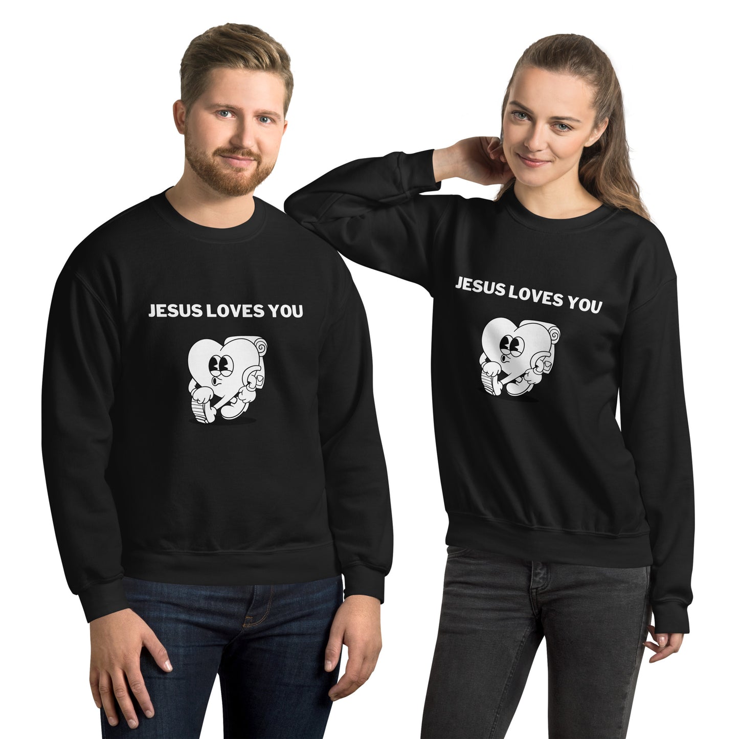 Jesus Loves You - Unisex Sweatshirt