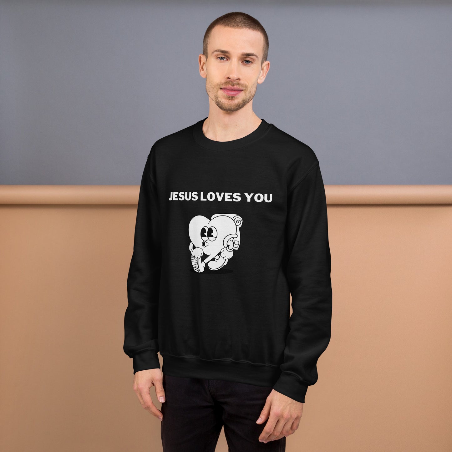 Jesus Loves You - Unisex Sweatshirt