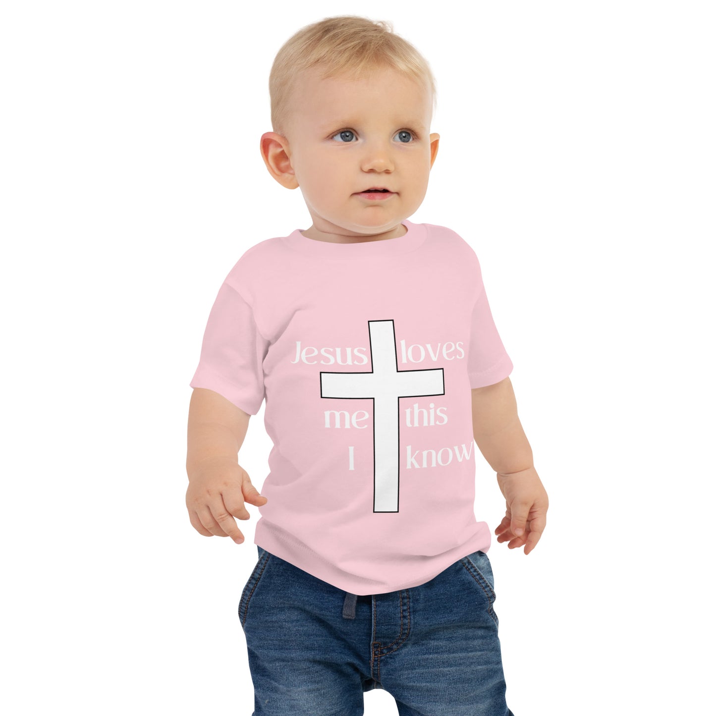 Jesus Loves Me This I know - Baby Short Sleeve Tee