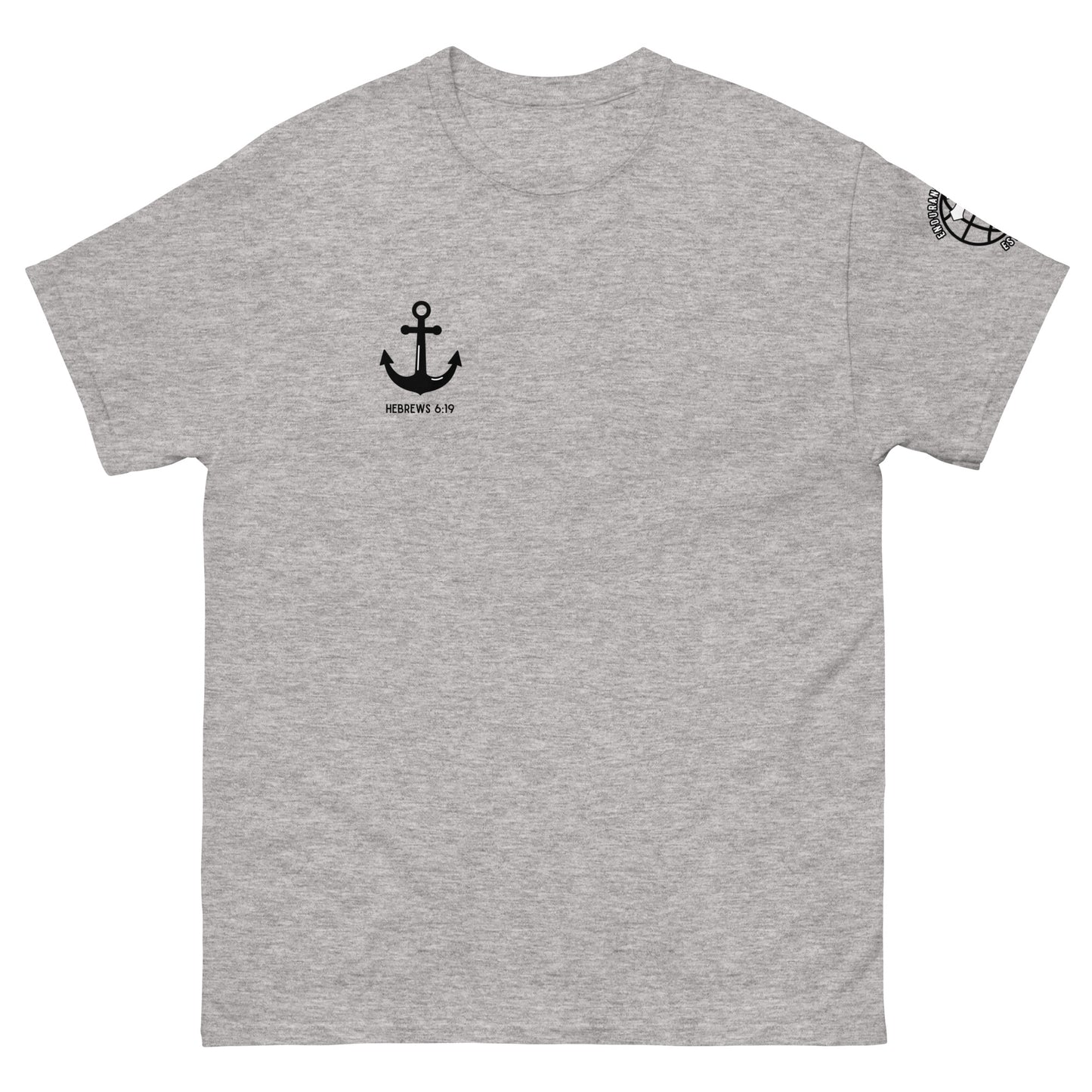 Anchored In Jesus Men's classic tee