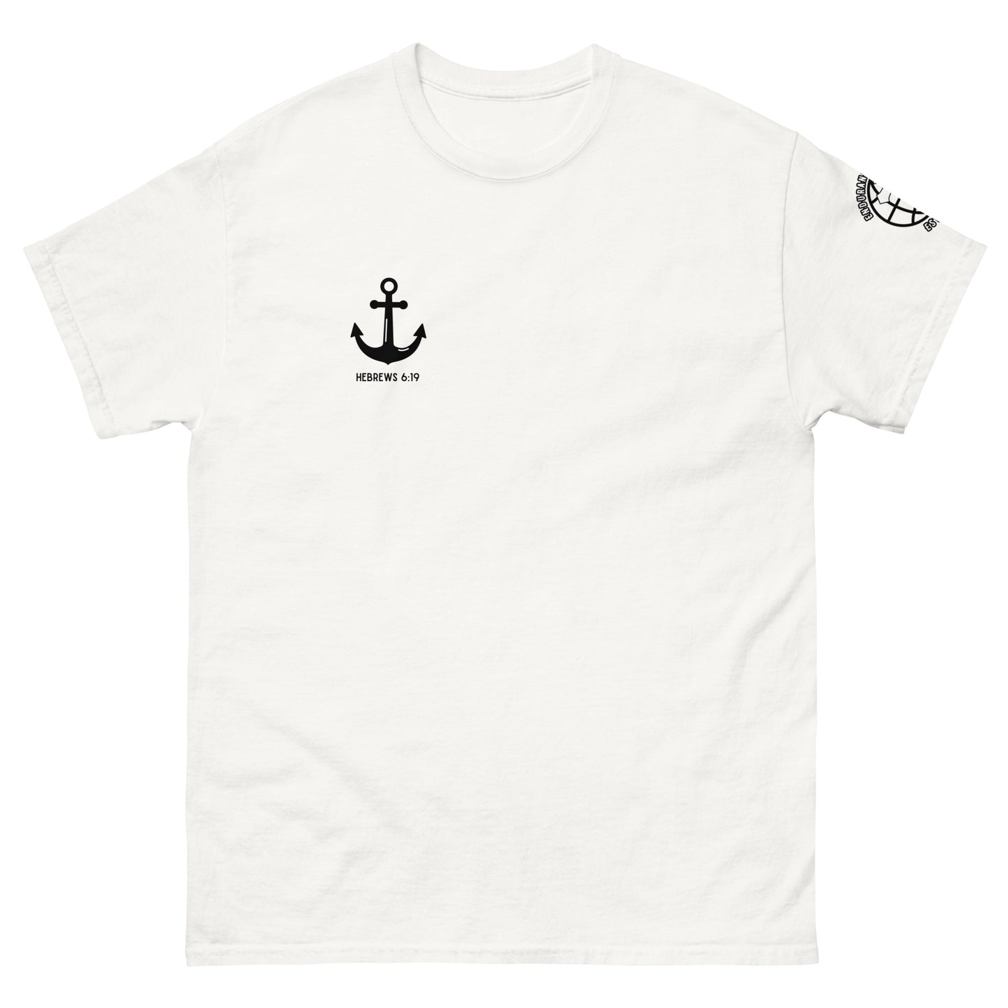 Anchored In Jesus Men's classic tee