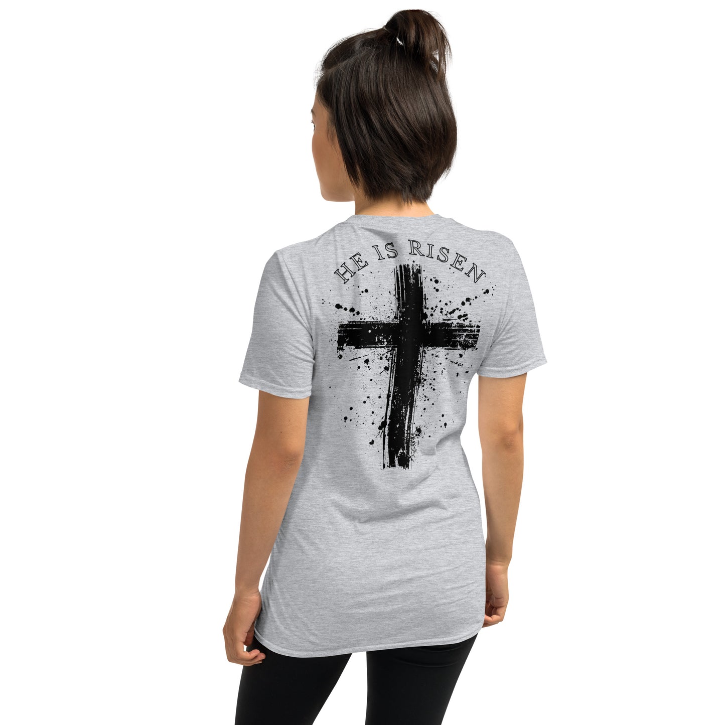 He is risen - Short-Sleeve Unisex T-Shirt