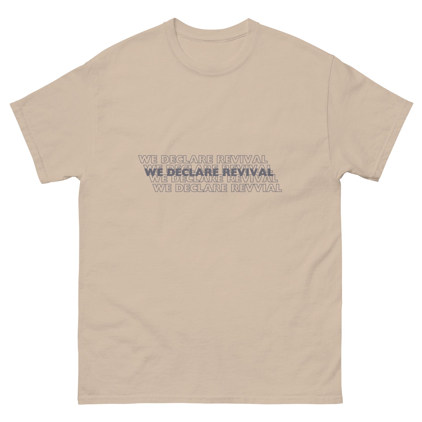 We Declare Revival - Unisex classic tee (summer collection)